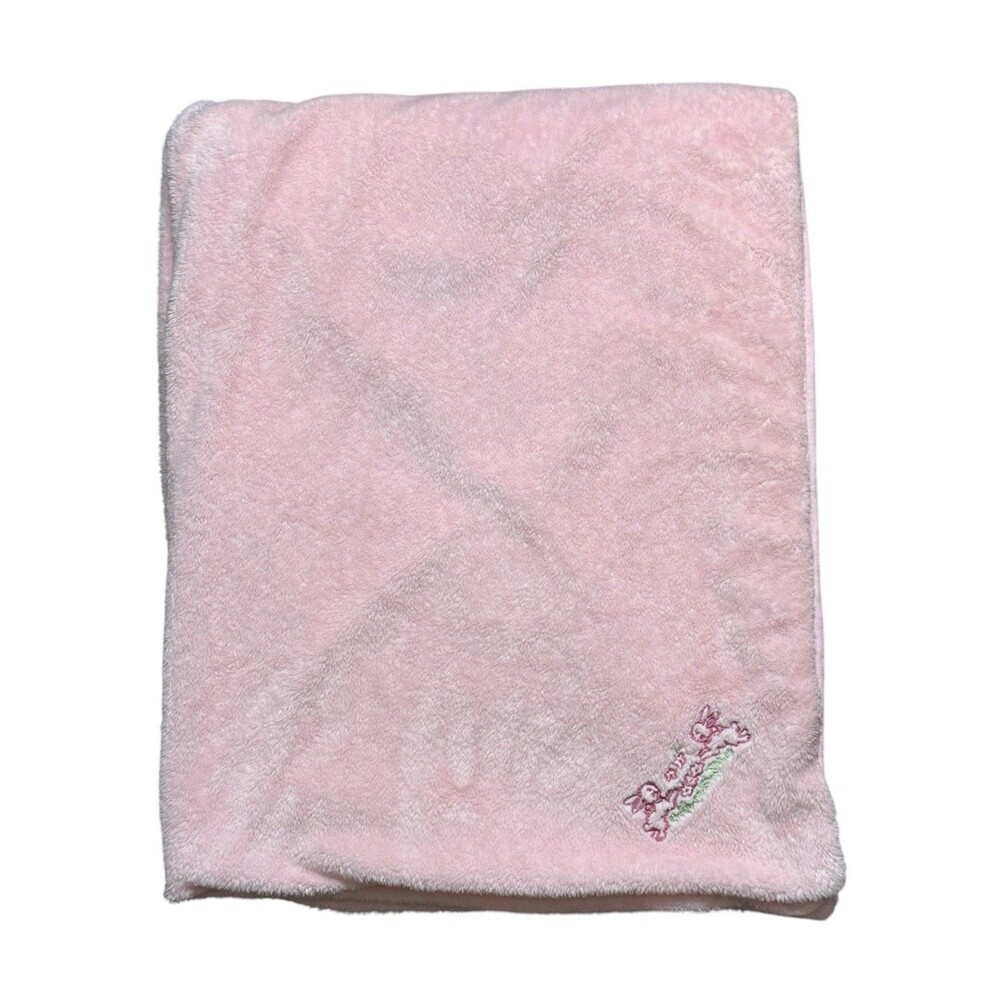 Amy Coe Baby Blanket Bunny Rabbits Limited Edition FLAWED